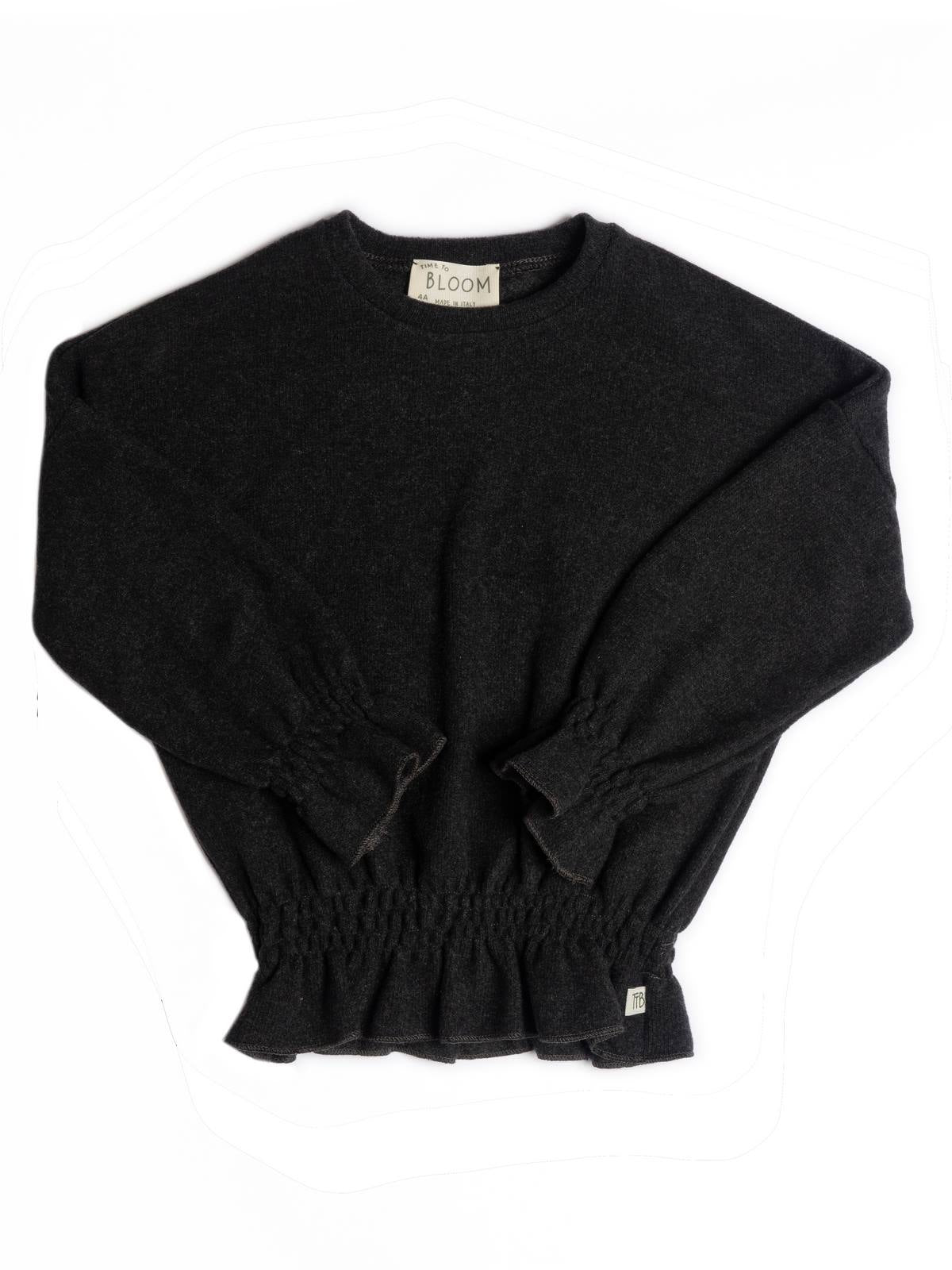Maglia caldo cotone carbone