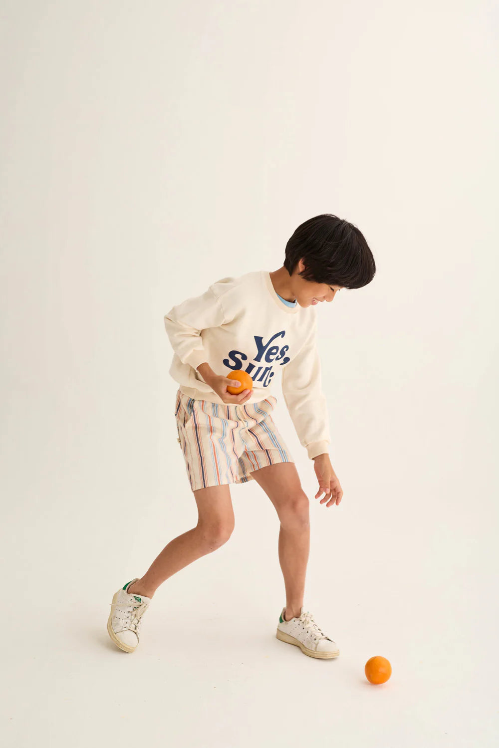 Felpa panna “Yes Sun” Atlas