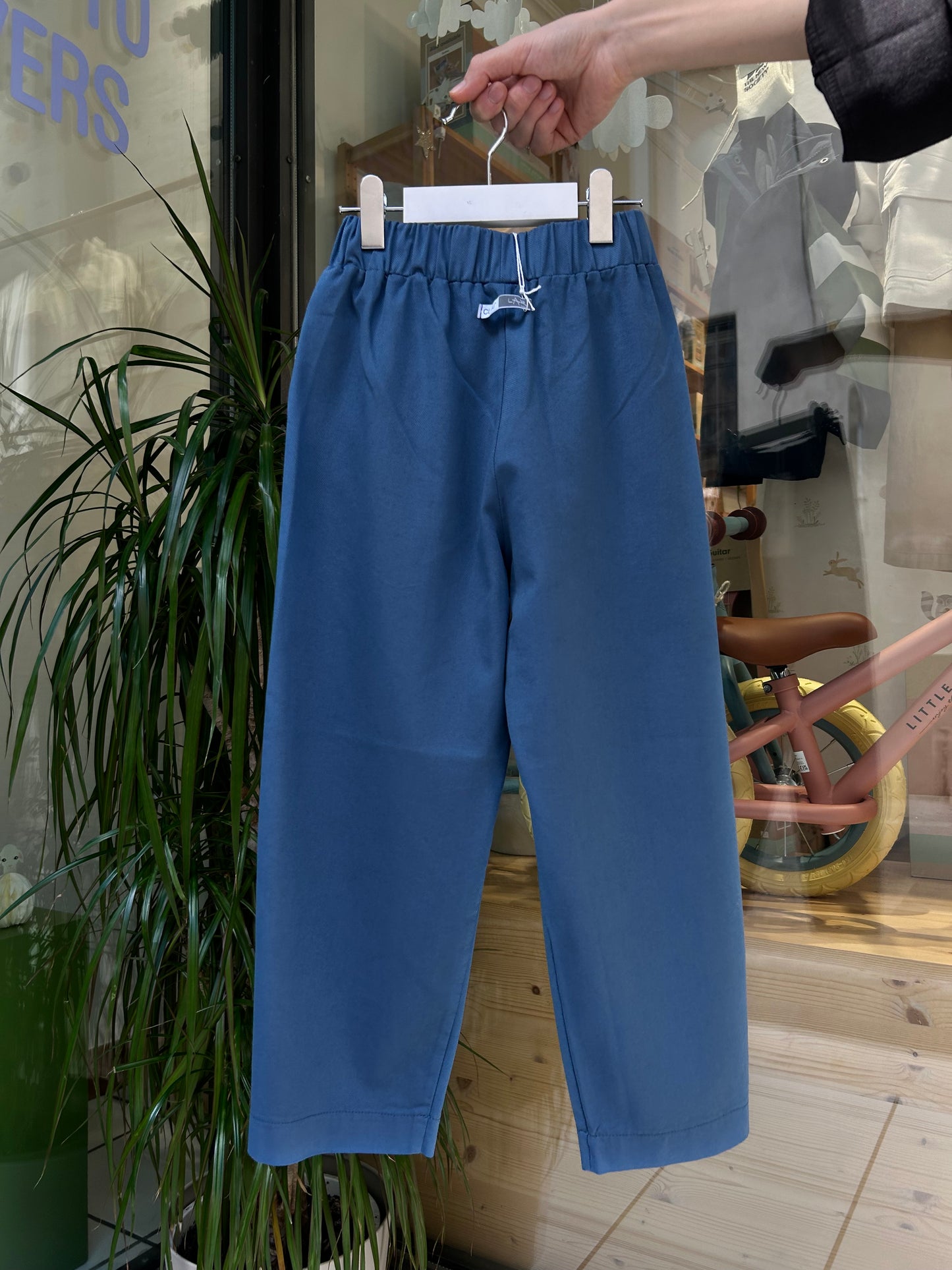 Pantalone drill petrolio