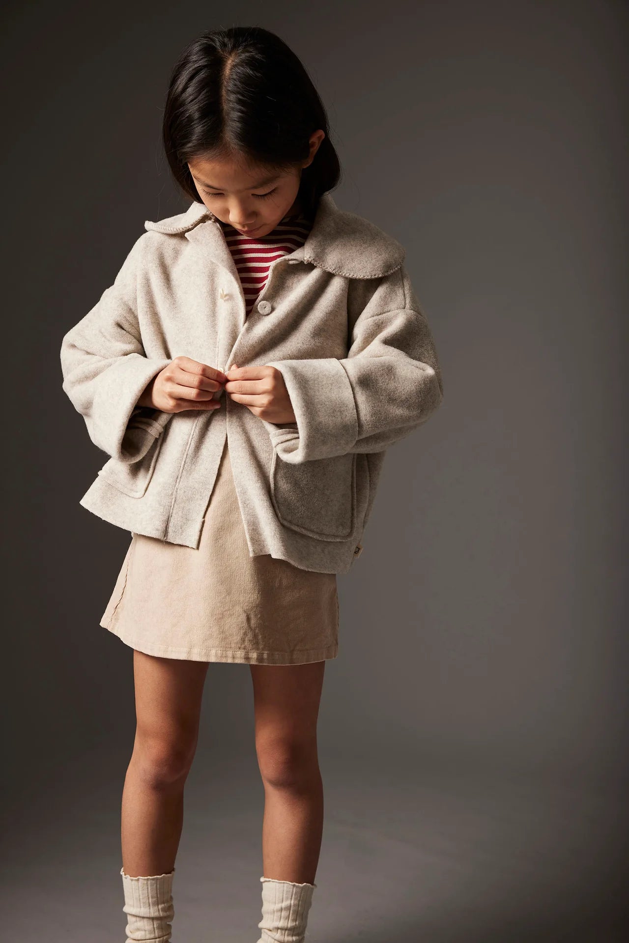 Giacca bimba Manisa in caldo bamboo