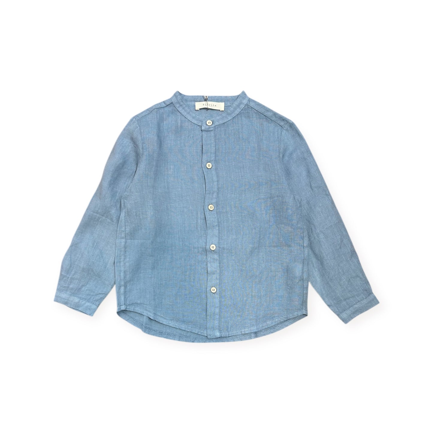 Camicia in lino Dusty Blue