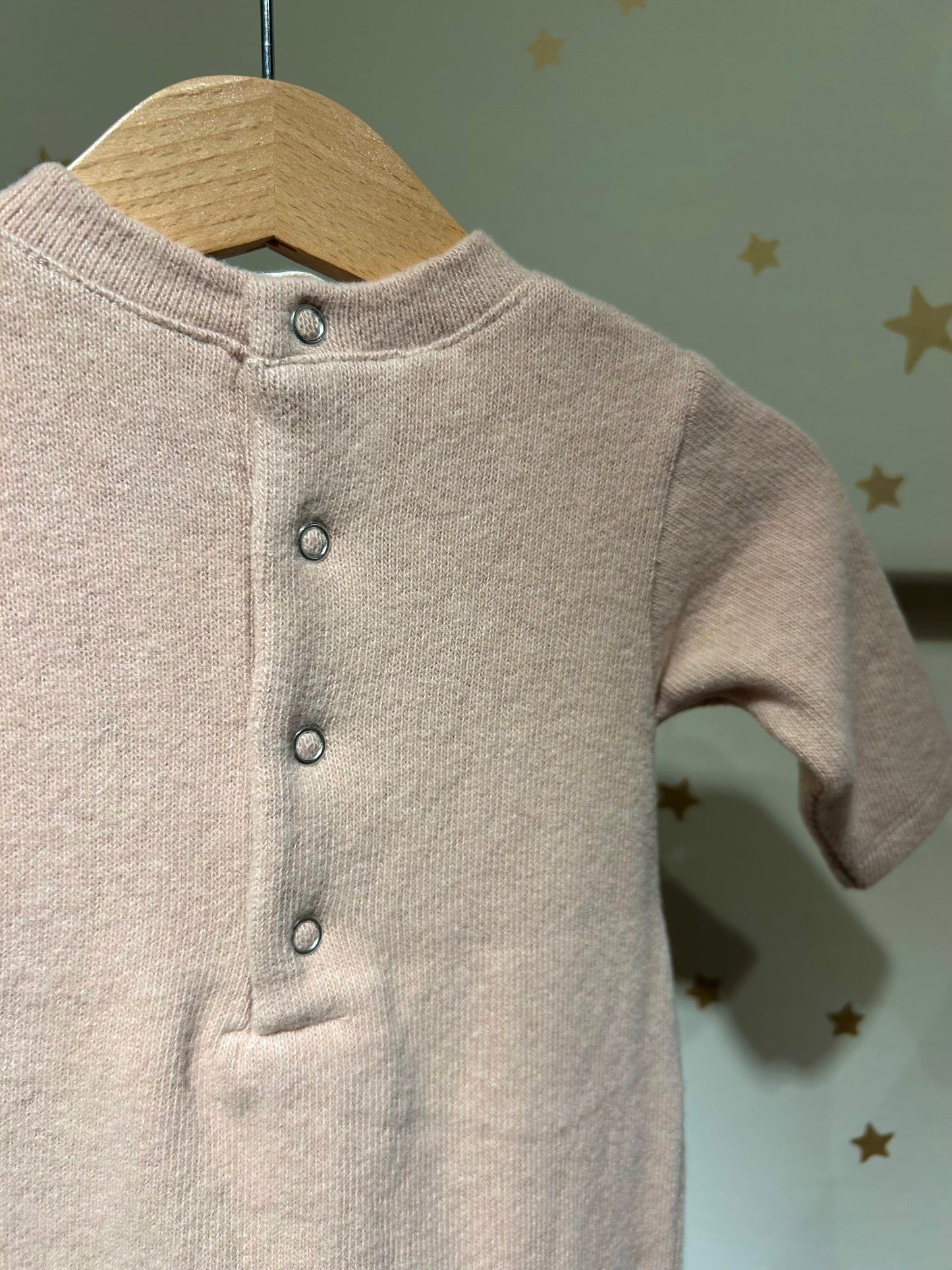 Tutina caldo cotone rosa confetto