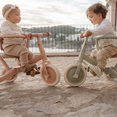 Triciclo 4 in 1 verde