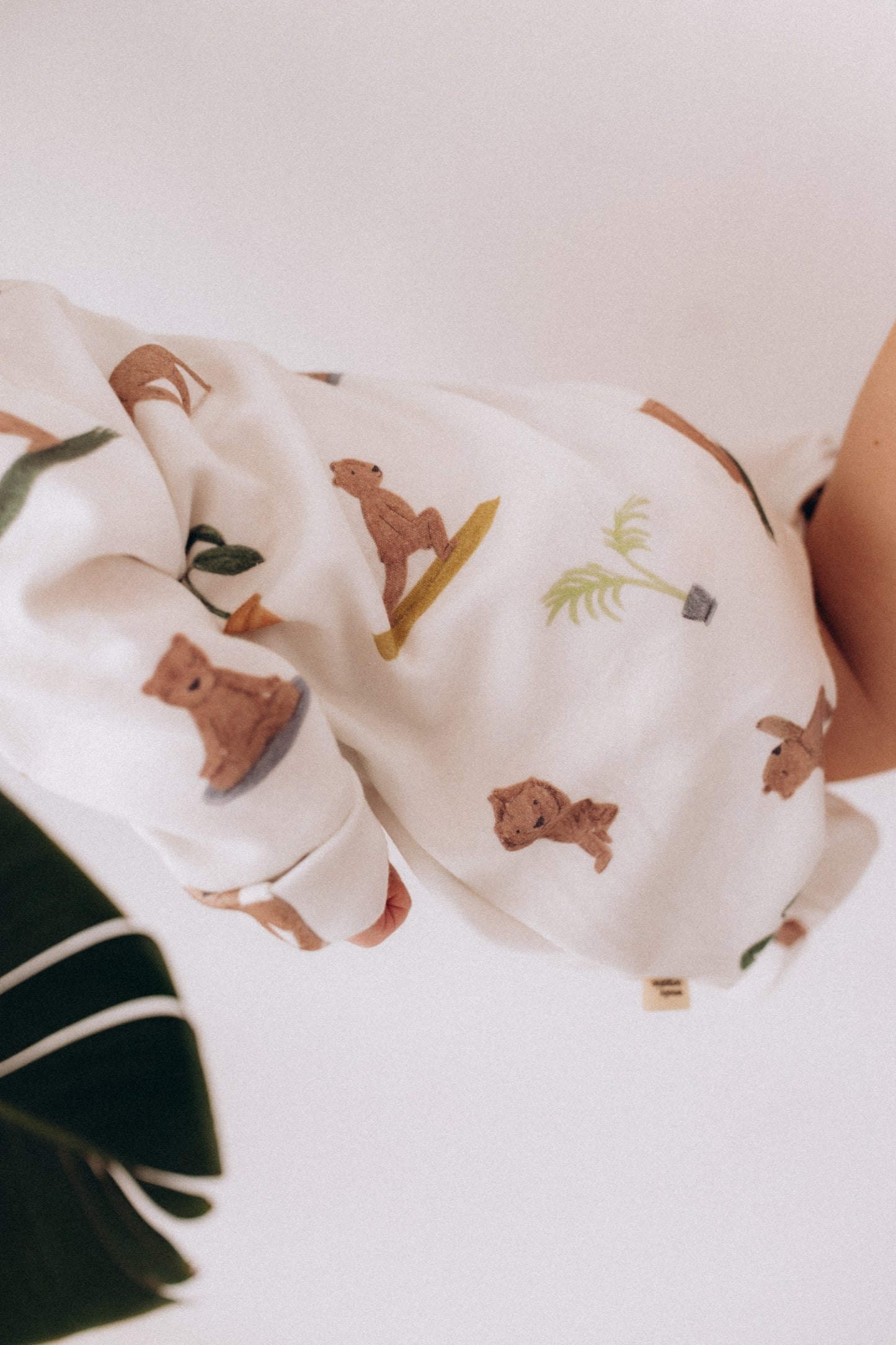 Tutina kimono orsetti yoga cotone BIO