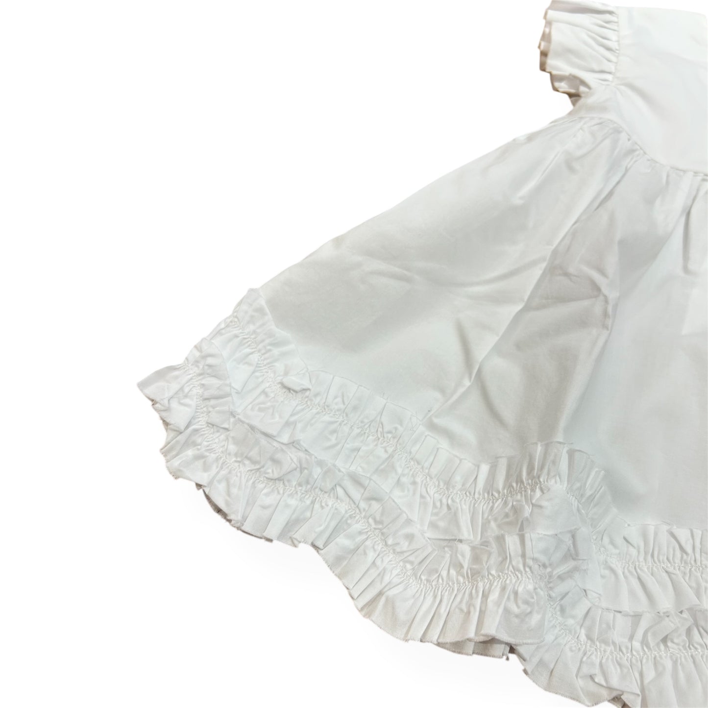 Abito baby balze bianco