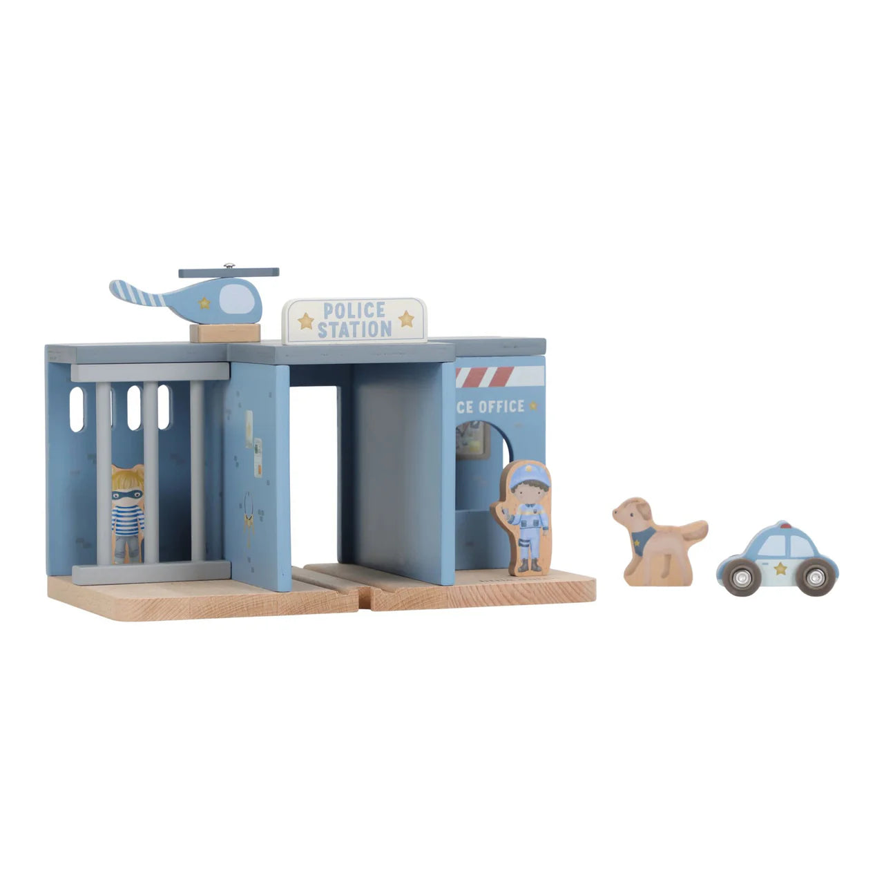 Stazione di polizia in legno