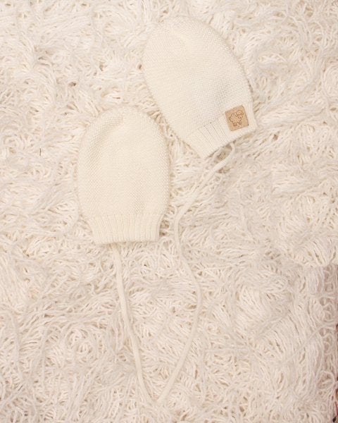 Muffole latte pura lana merino