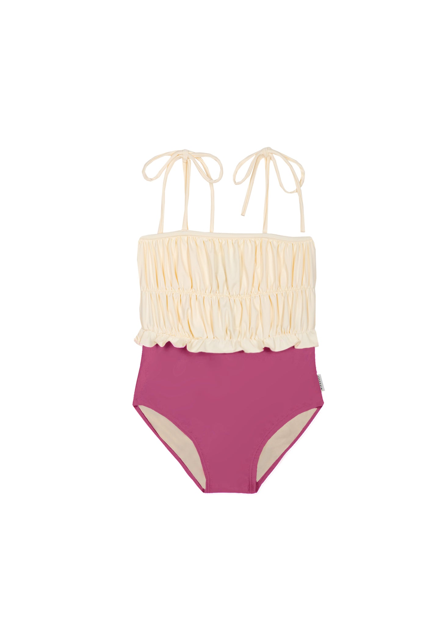Costume da bagno intero fucsia Julieta