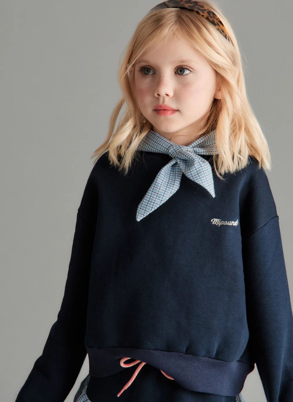 Felpa con foulard Florence