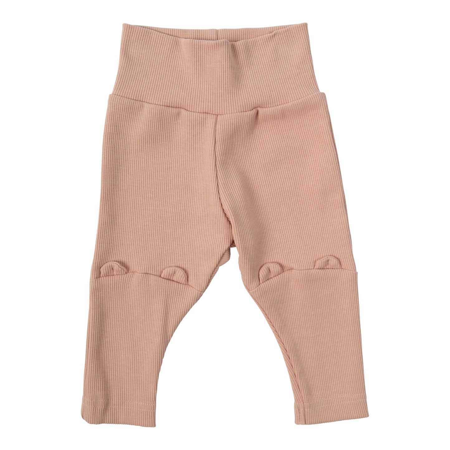 Completo cardigan e pantalone rosa cotone bio