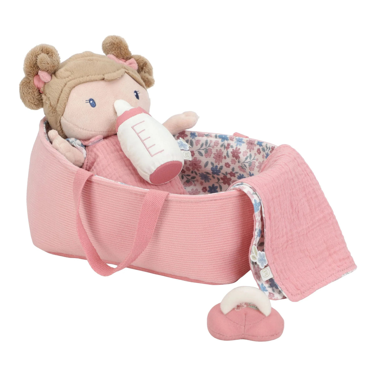 Poupée douce rose bébé