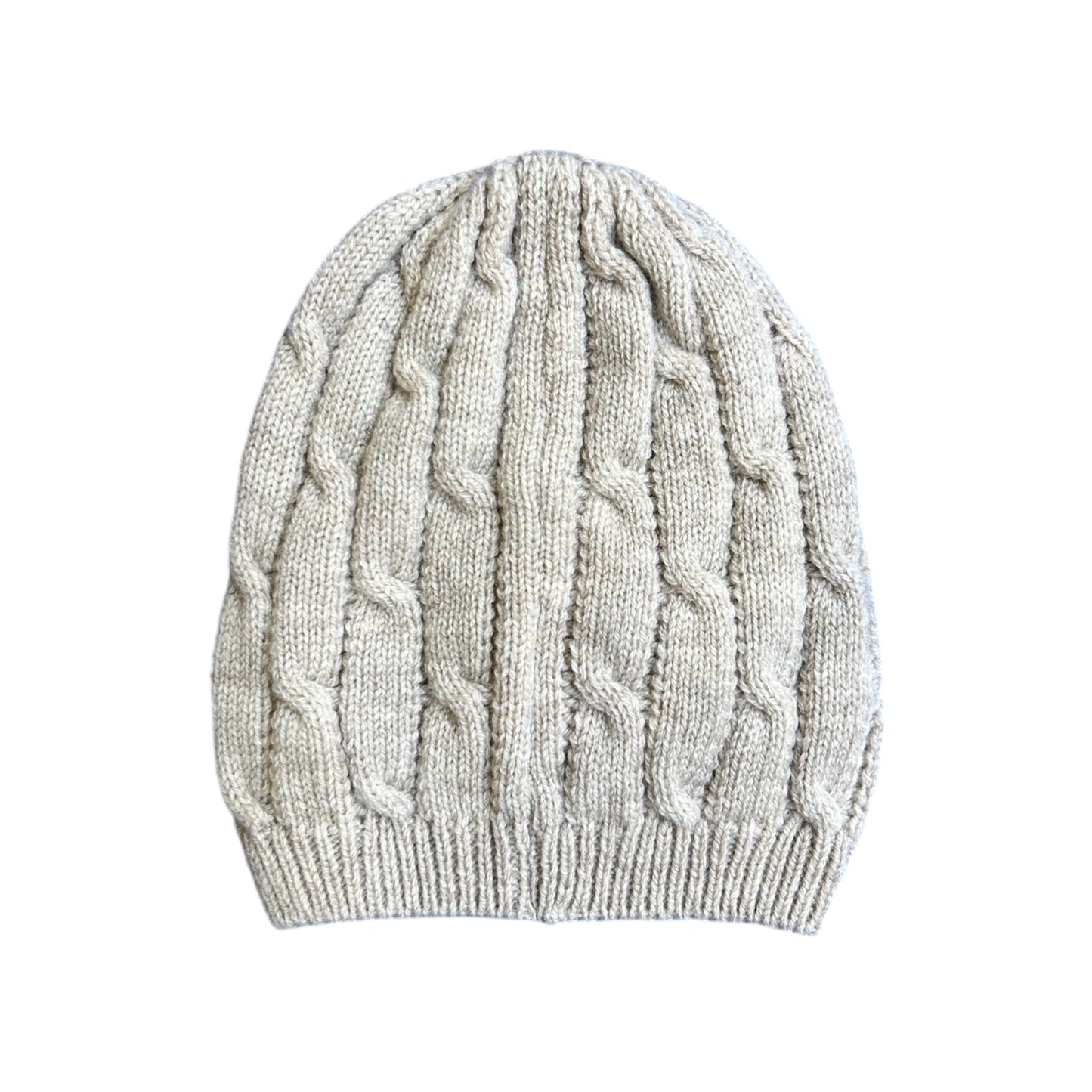 Cuffia neonato lana merino