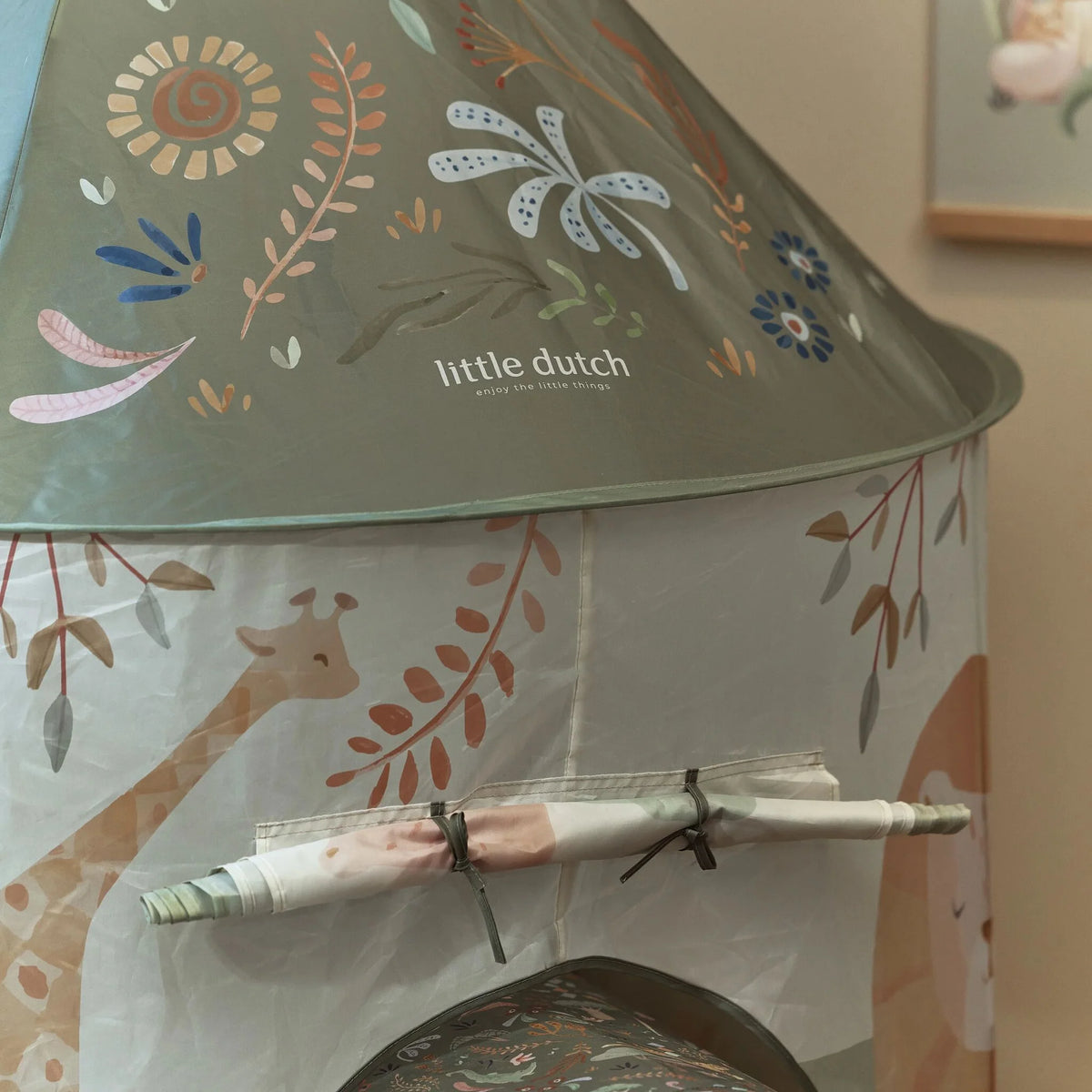Tenda gioco con tunnel Safari Friends