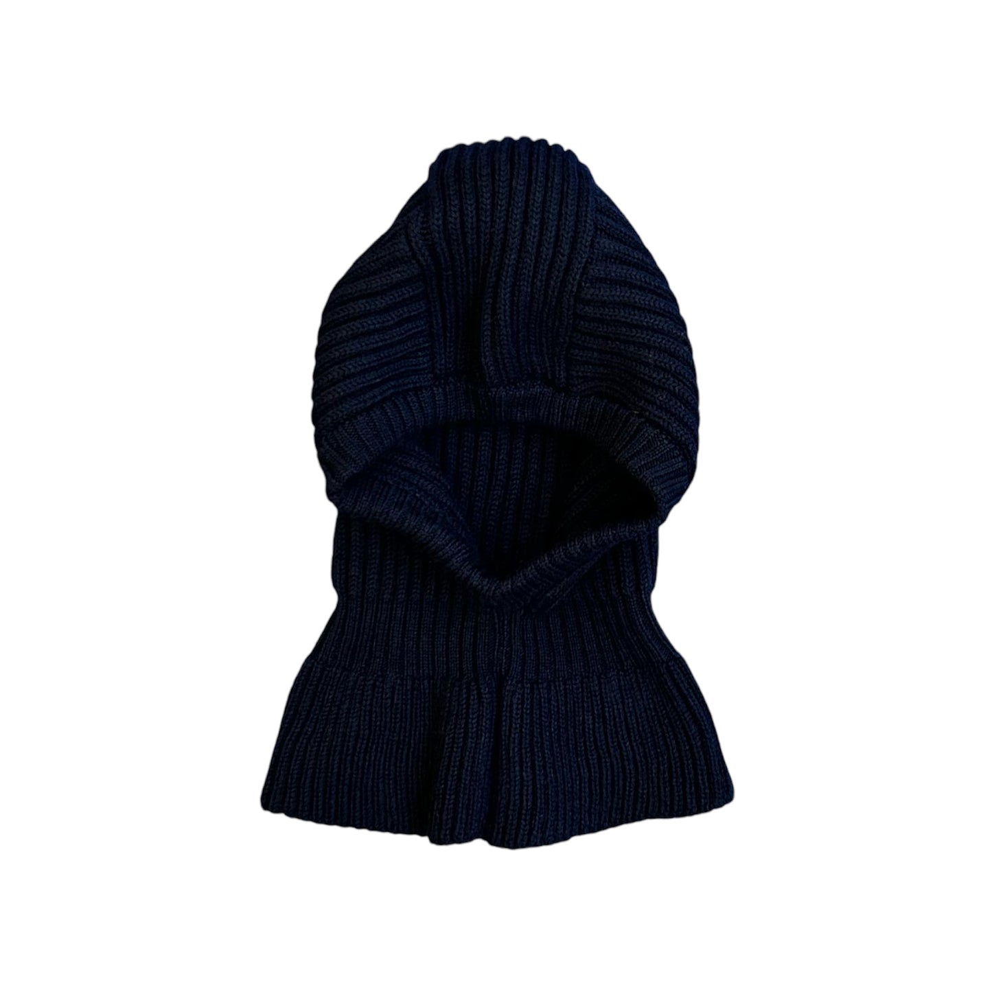 Passamontagna blu lana merino bambino