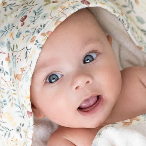 Accappatoio neonato Forest Friends