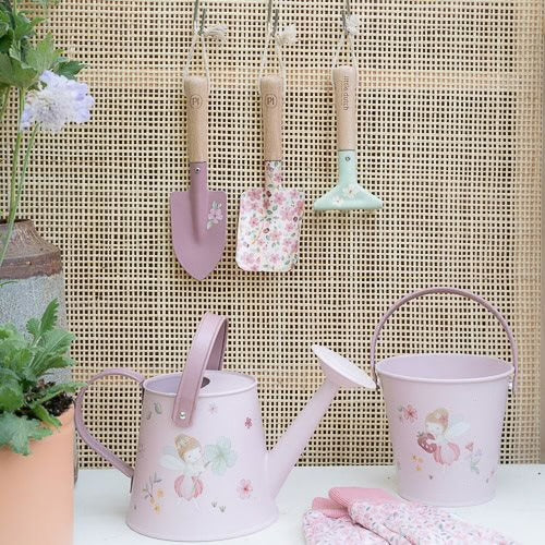 Annaffiatoio rosa Fairy Garden