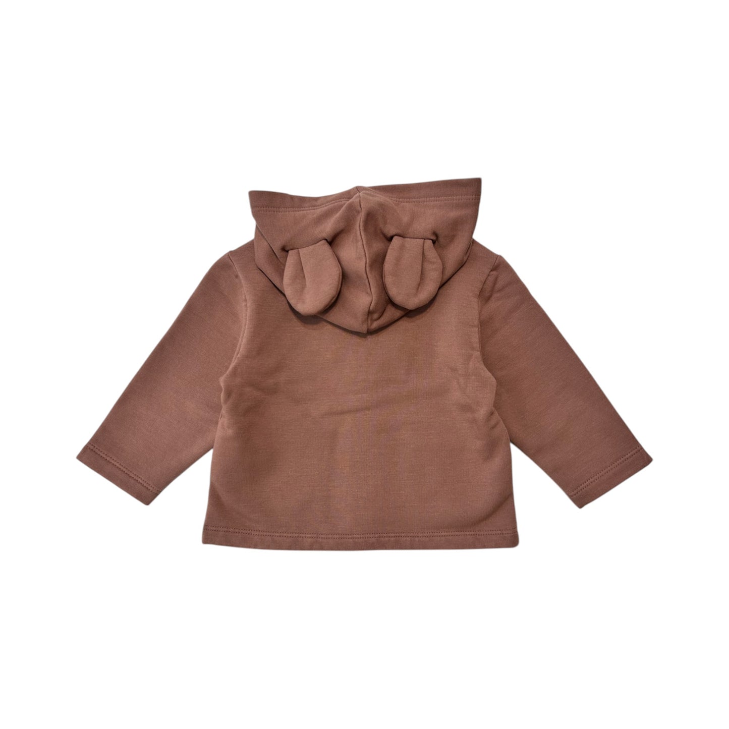 Felpa con cappuccio e orecchie orsetto