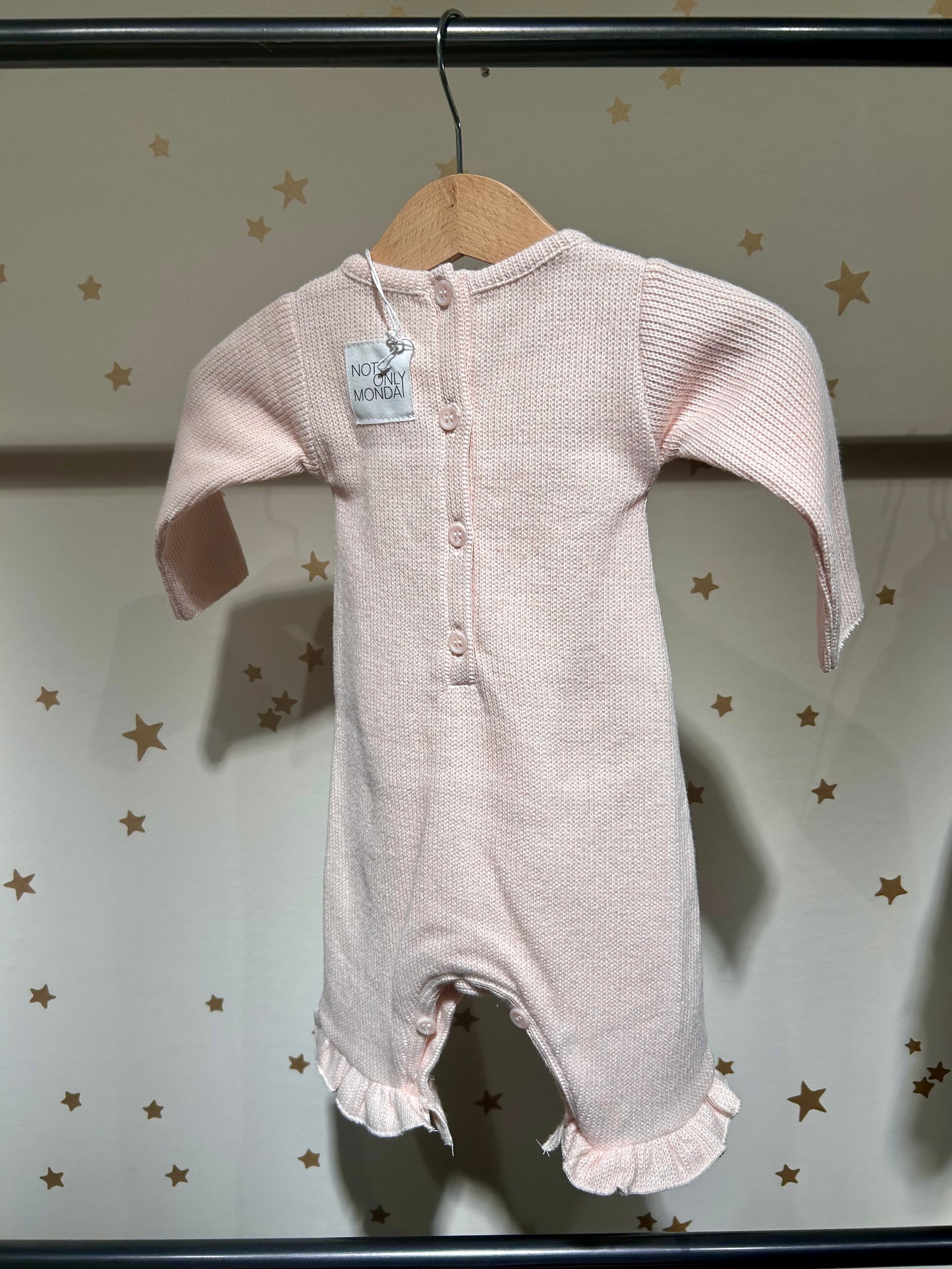 Tutina Erika Hiver rosa in maglia