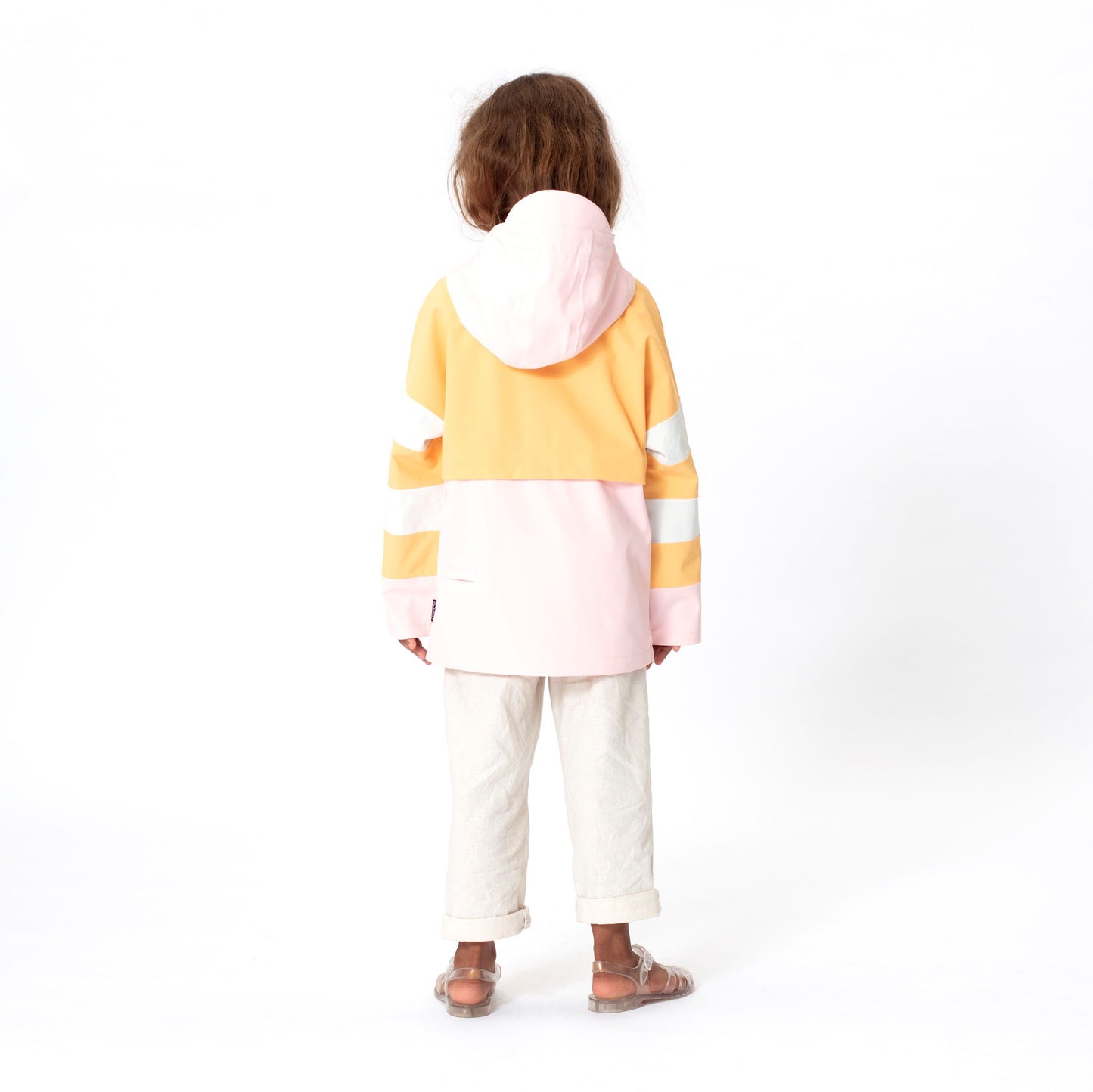Veste imperméable - Roaring Mouse Rose/Orange