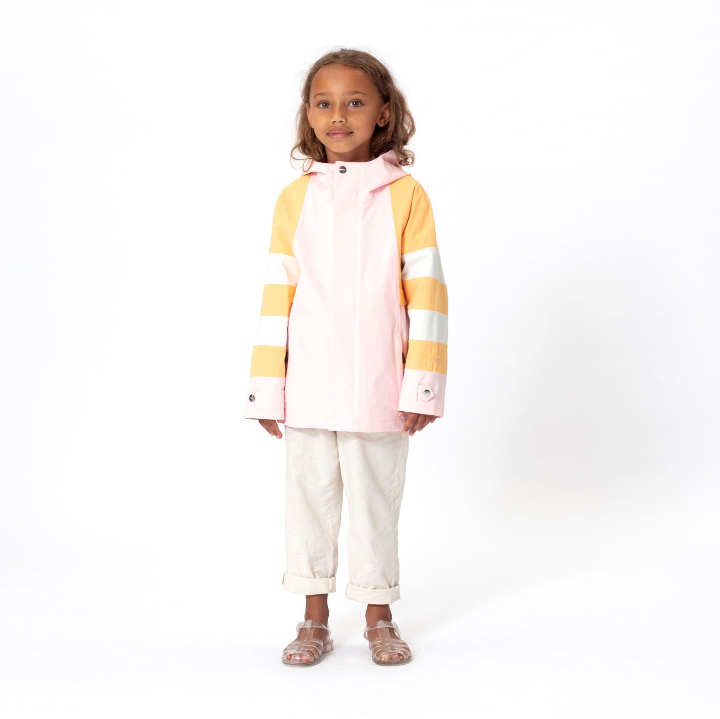 Veste imperméable - Roaring Mouse Rose/Orange