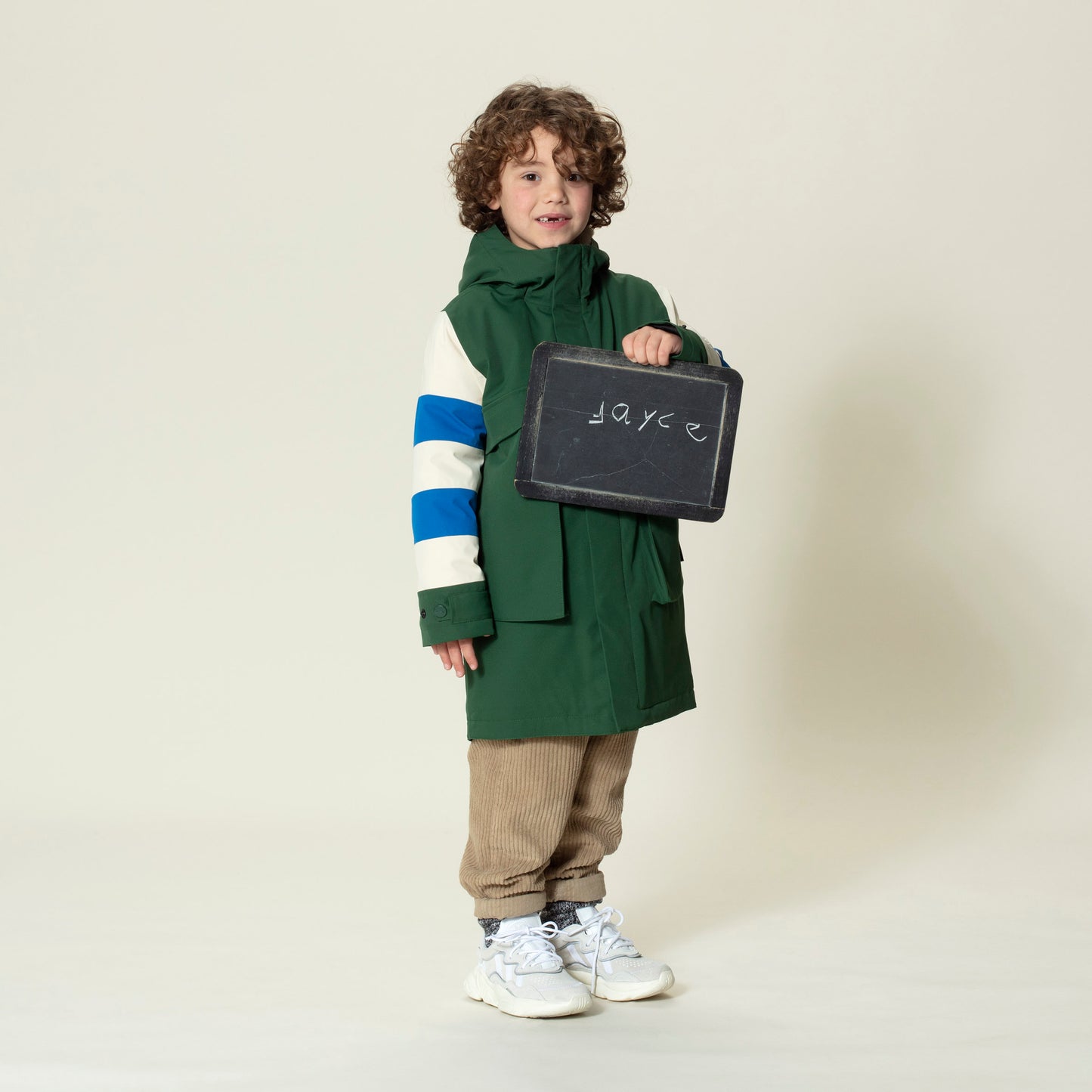 Veste Renard Rayé Vert