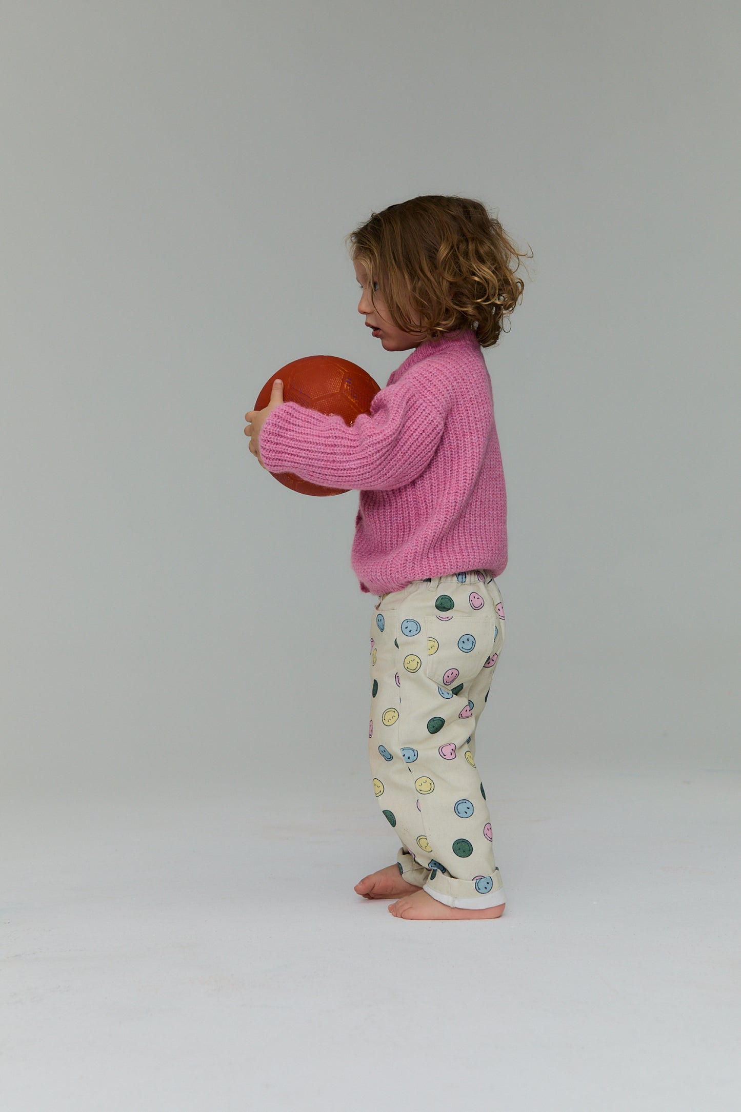 Cardigan bébé Tampere Blush Rose