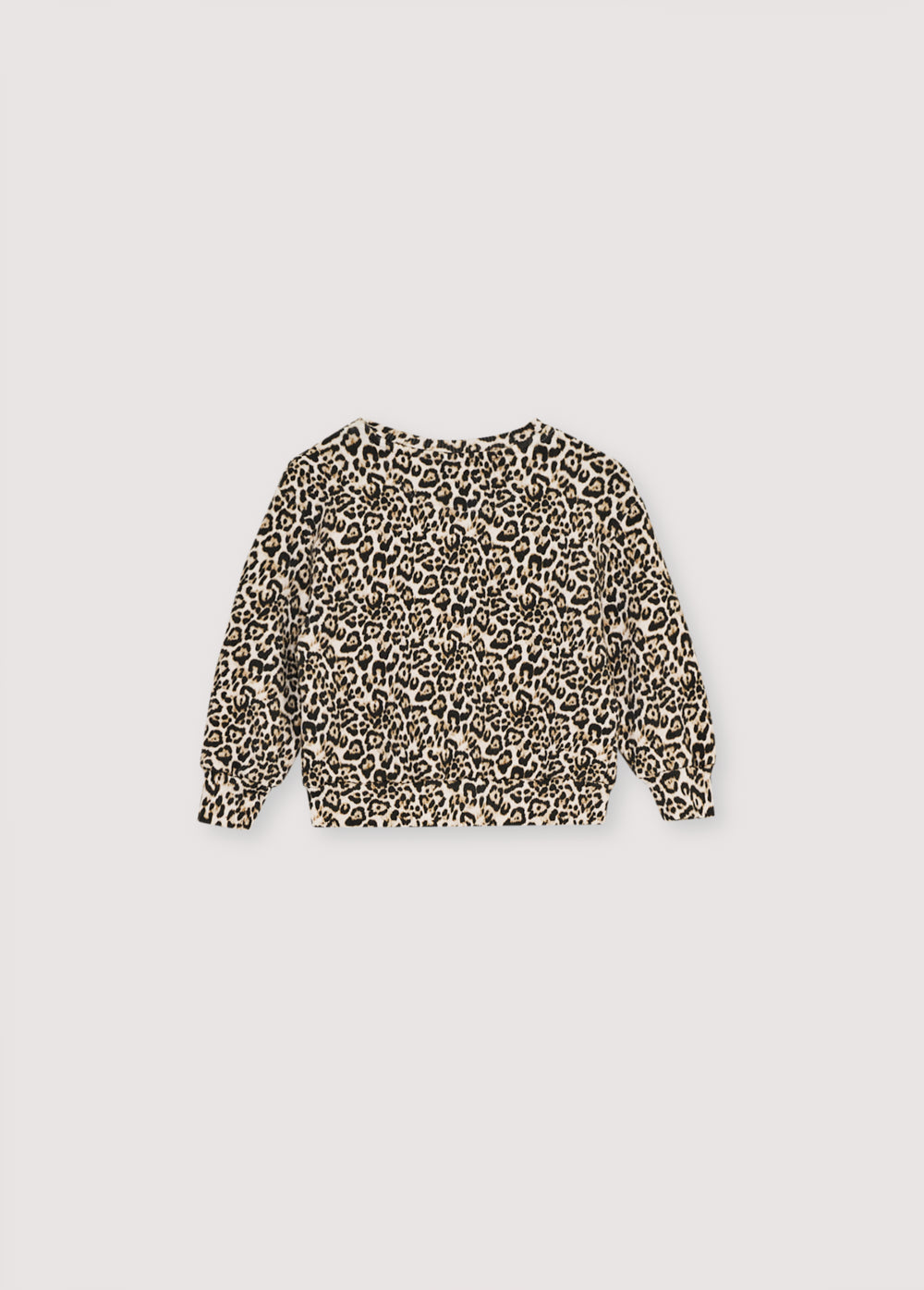 Felpa leopardata Logo Nelia
