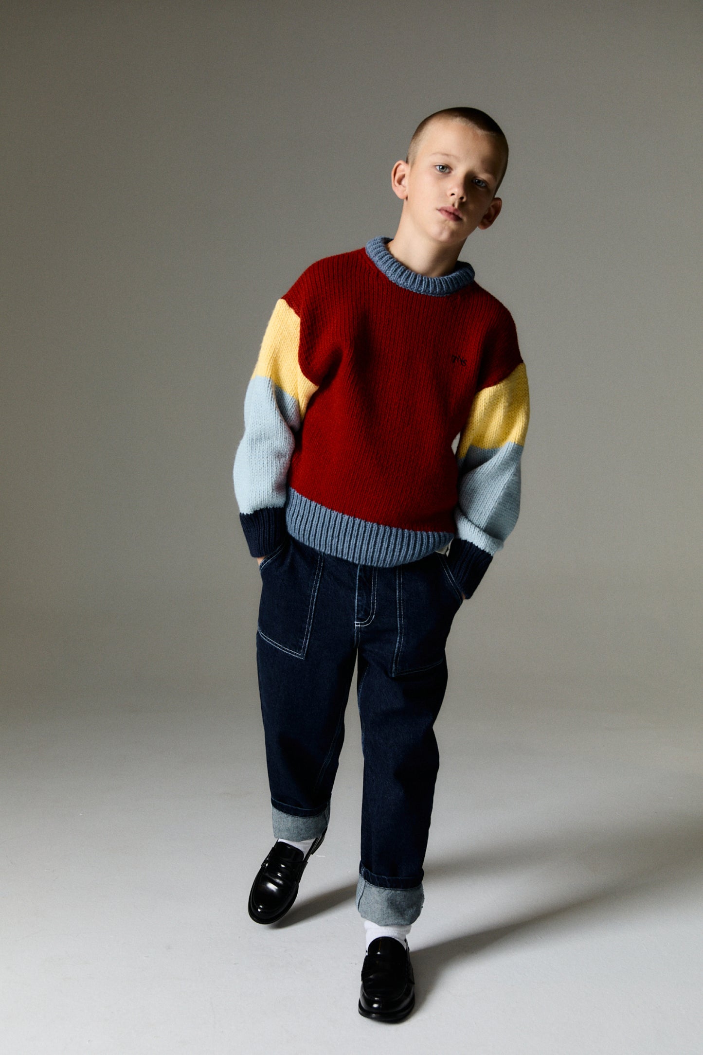 Maglione a righe Zernatt