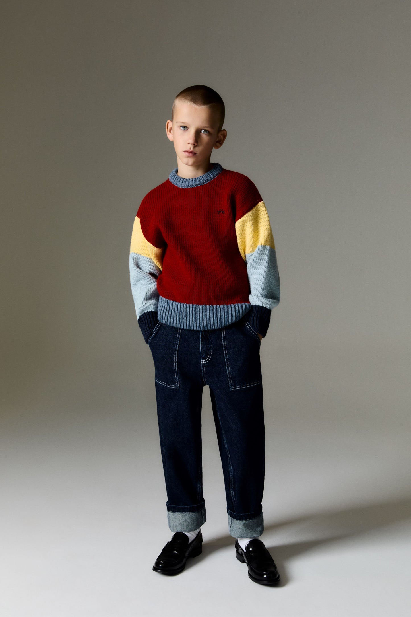 Maglione a righe Zernatt