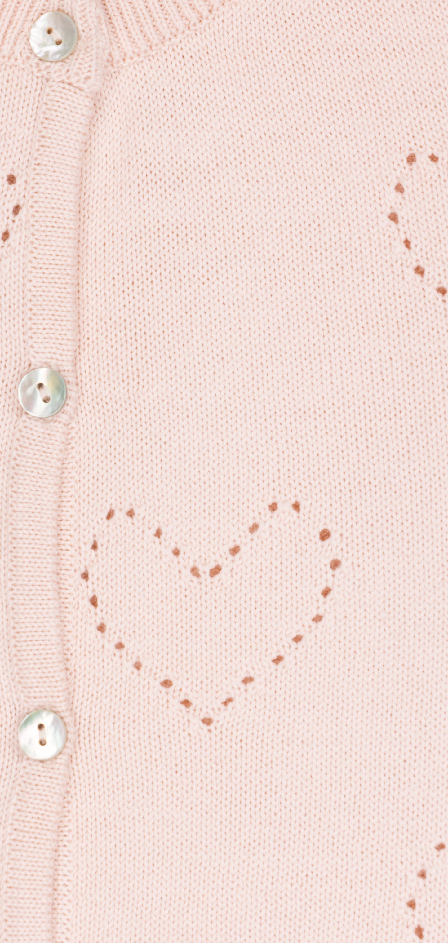 Cardigan coeurs dune