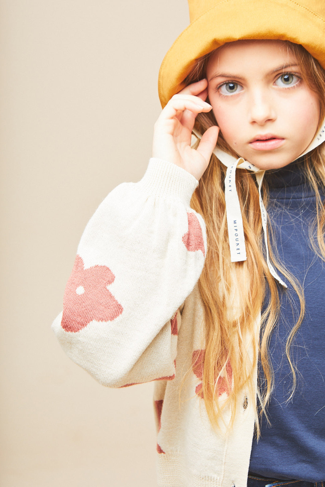 Cardigan Flora in lana