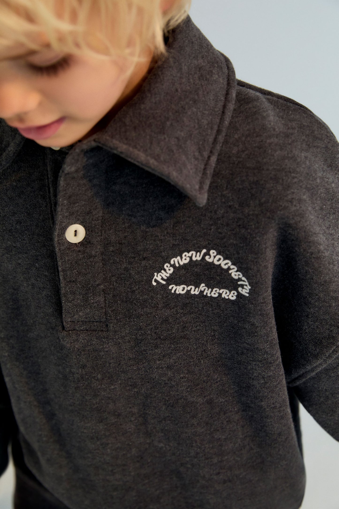 Felpa Polo Galatic Grey Melange