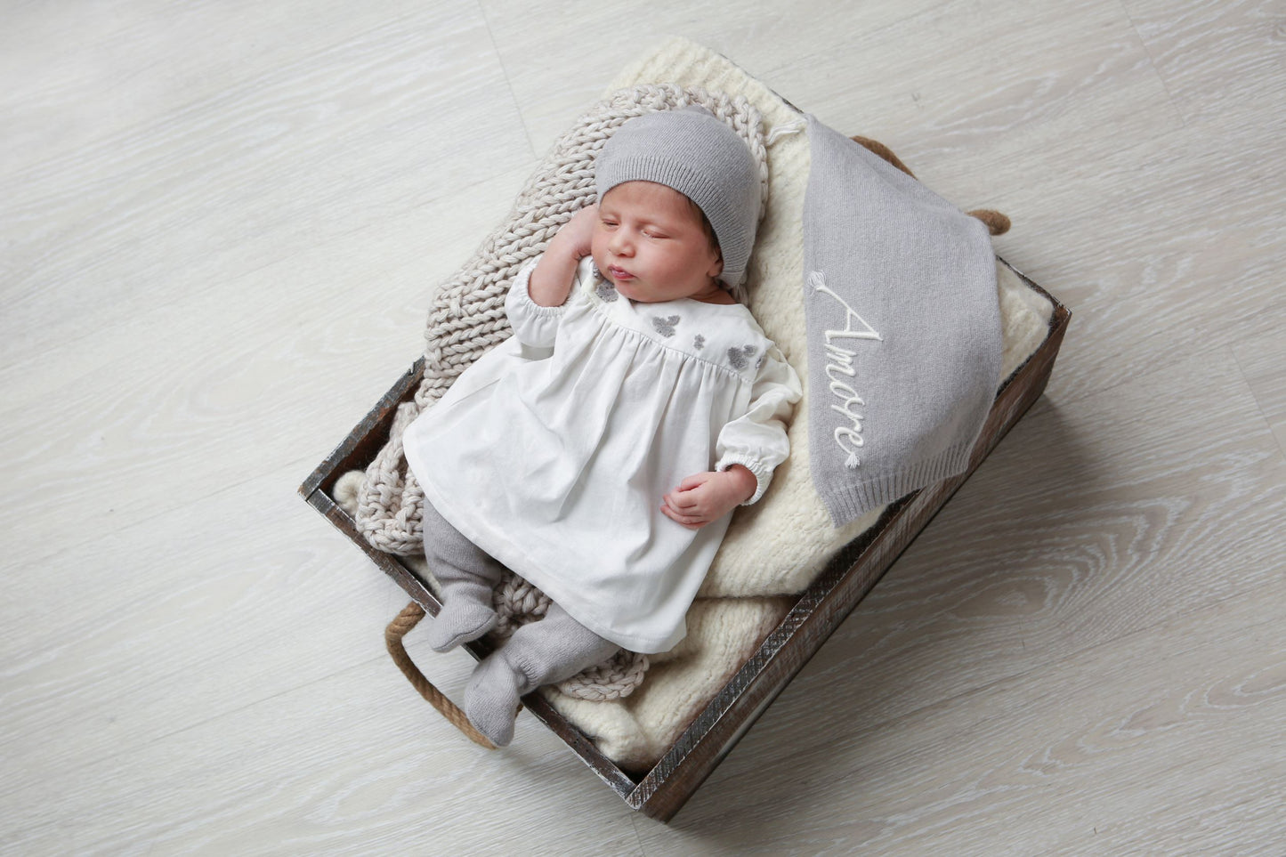 Guêtres en laine et cachemire