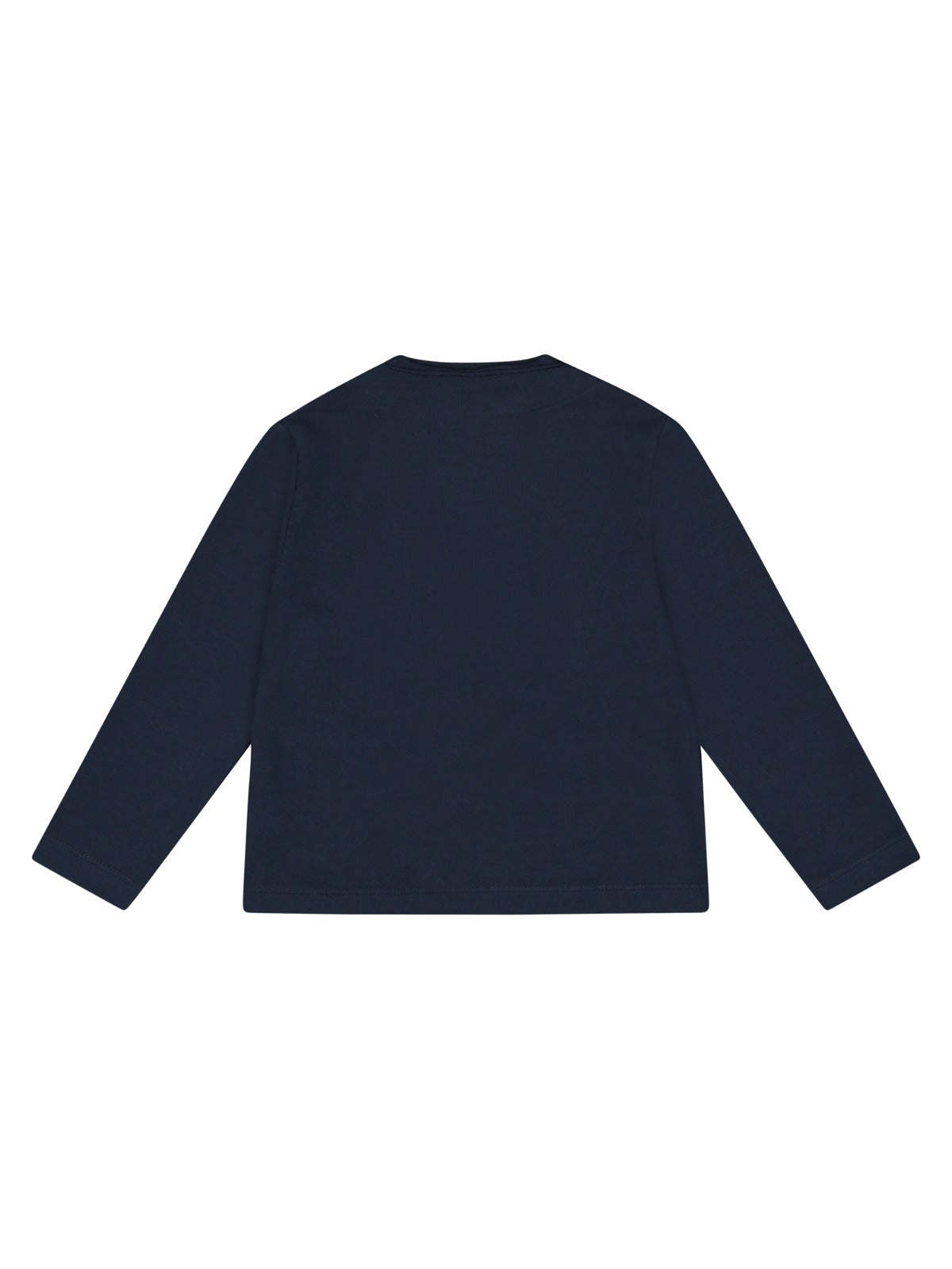 Cardigan blu cotone bio