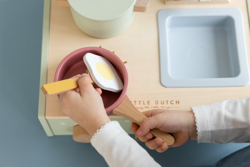 Mini wooden kitchen