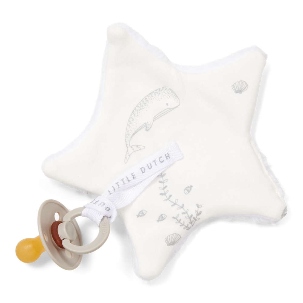 Porta ciuccio stella varie fantasie