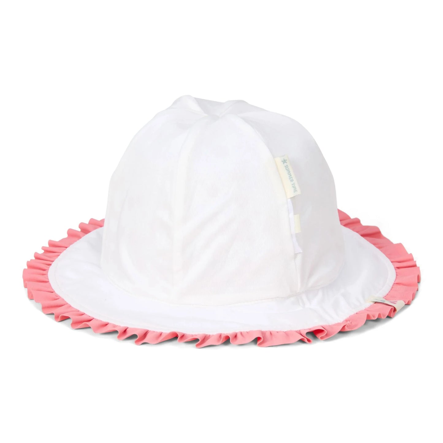Cappellino reversibile fiori rosa Sunny Flower