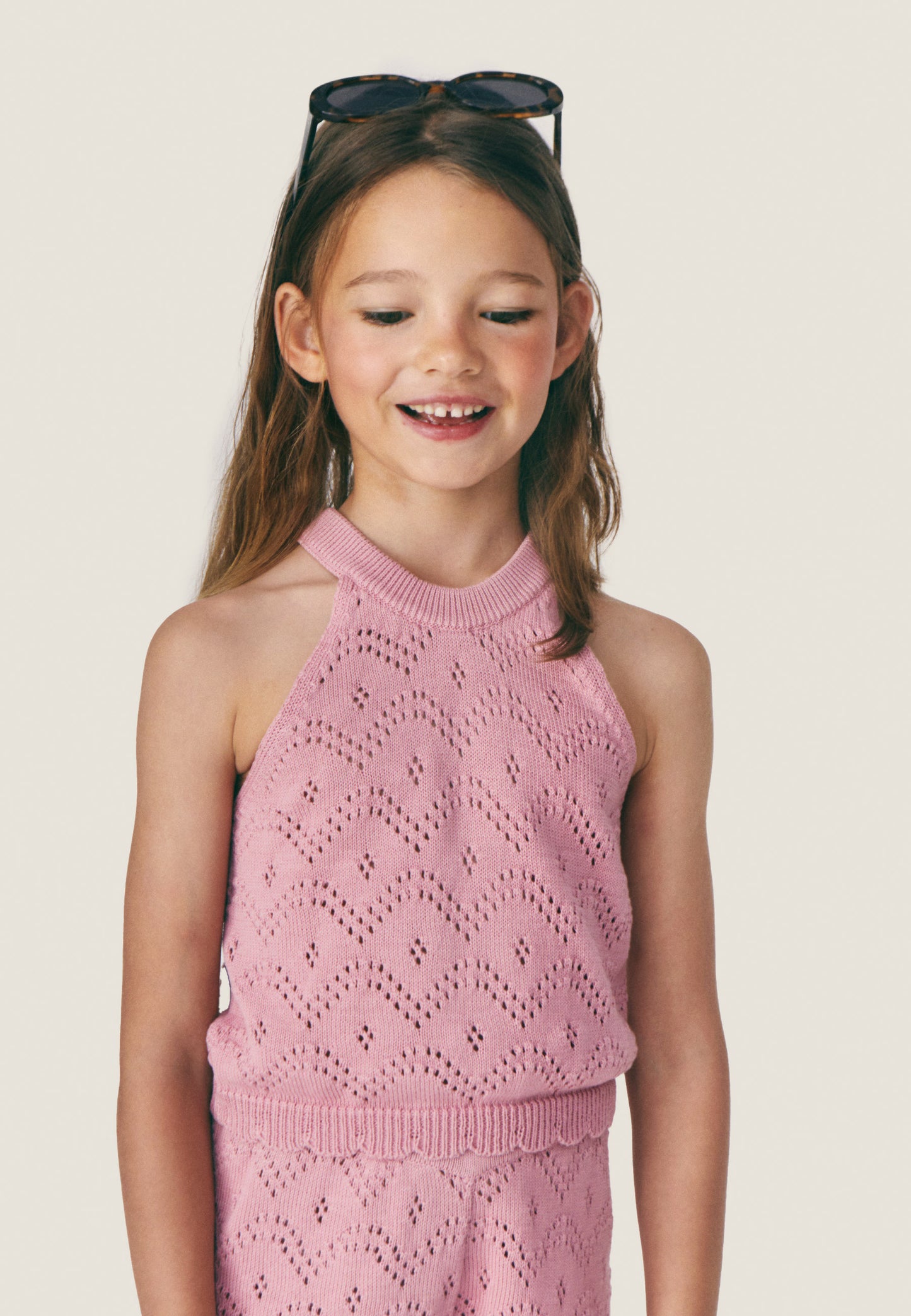 Top in maglia rosa Gala