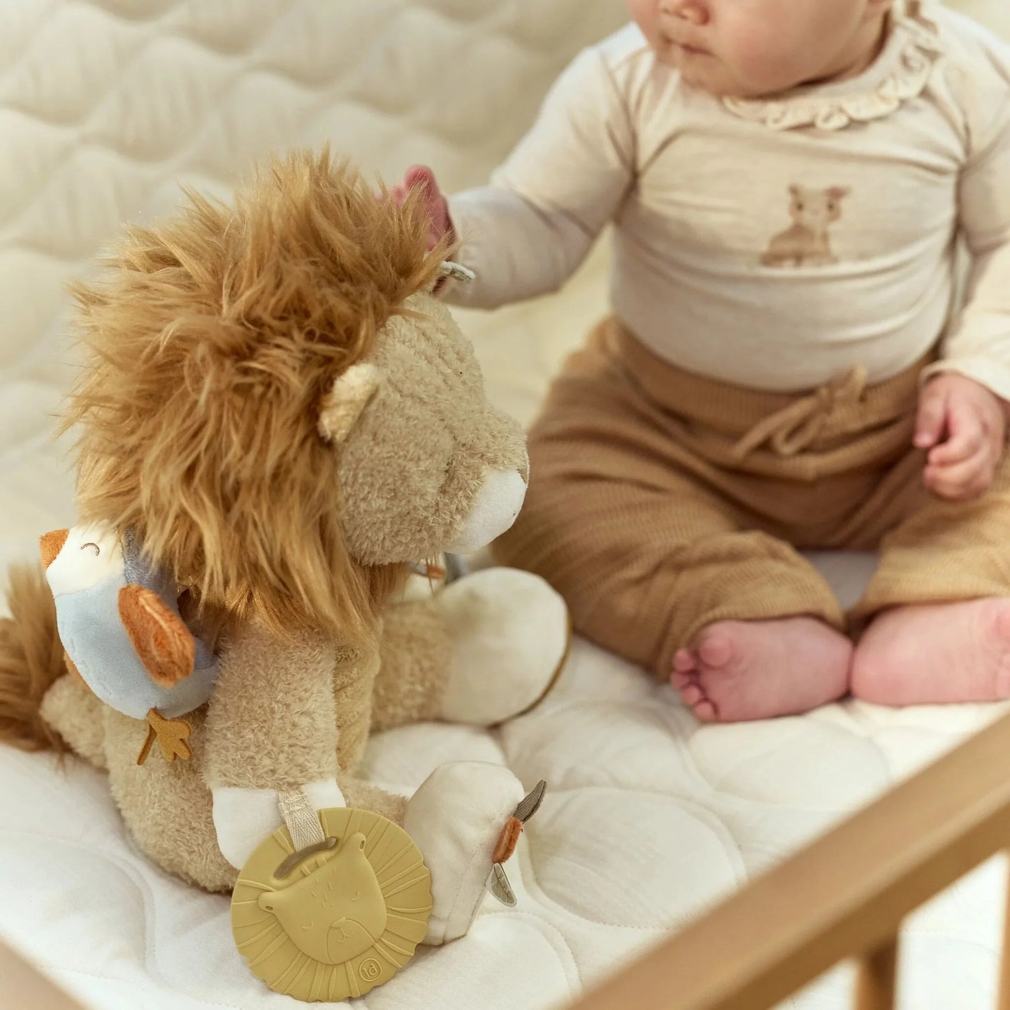 Peluches multi attività Leone Safari Friends