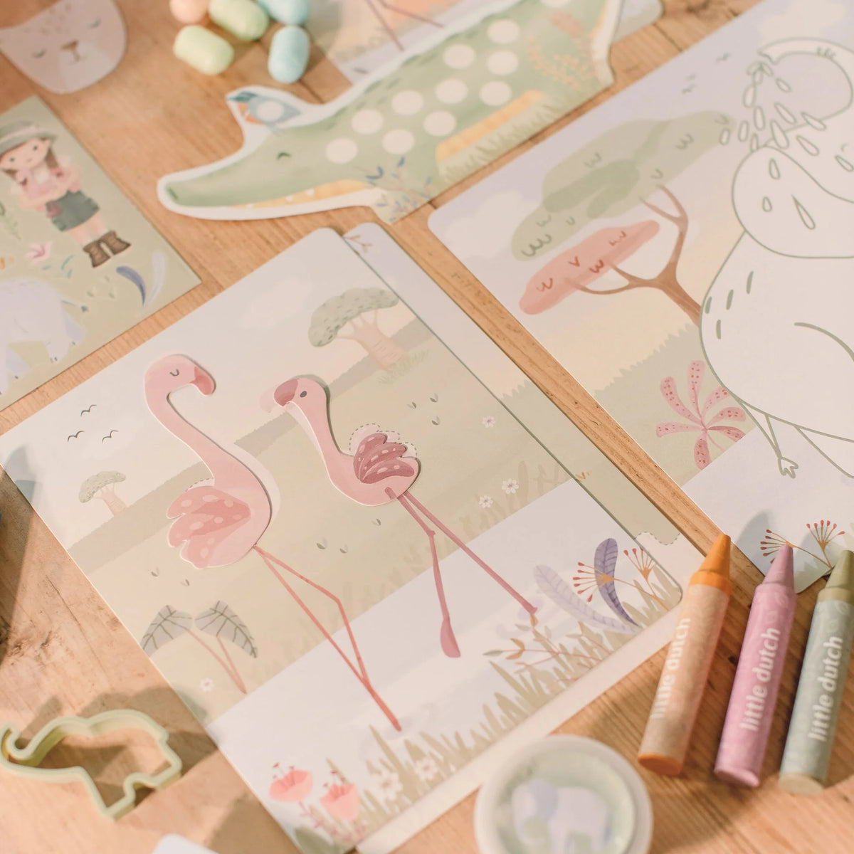 Box creativa Safari Friends