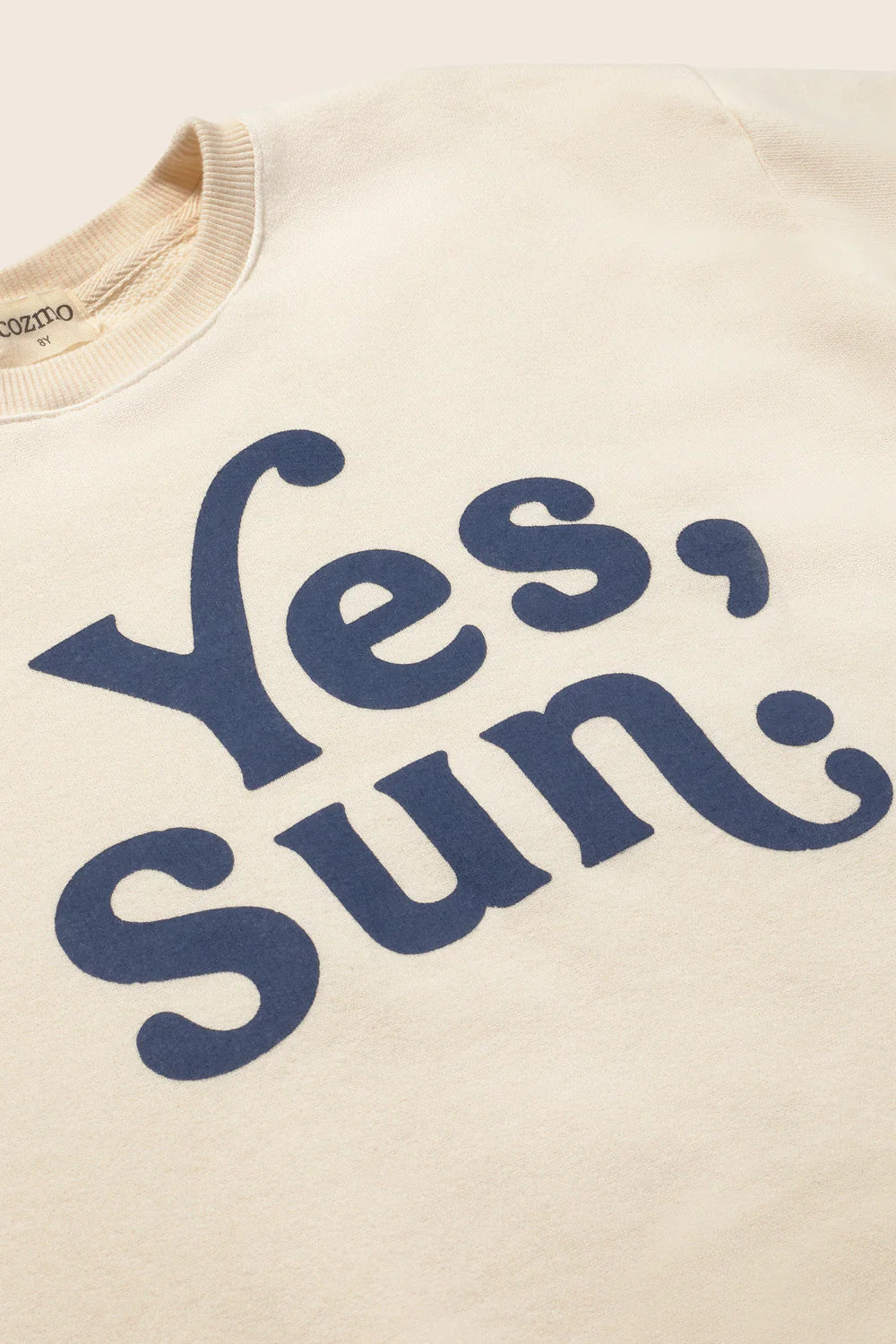 Felpa panna “Yes Sun” Atlas