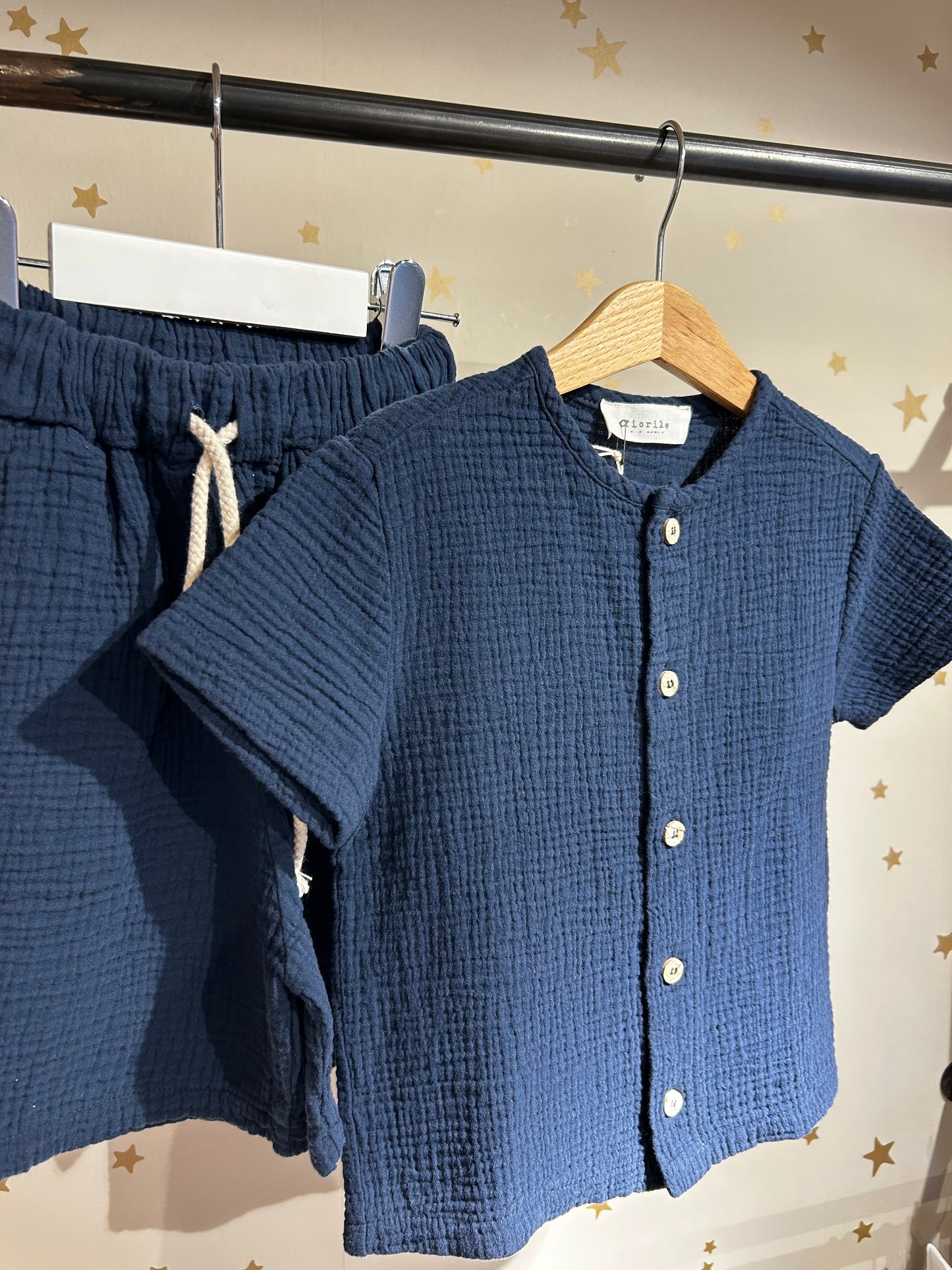 Bermuda in mussola Notte