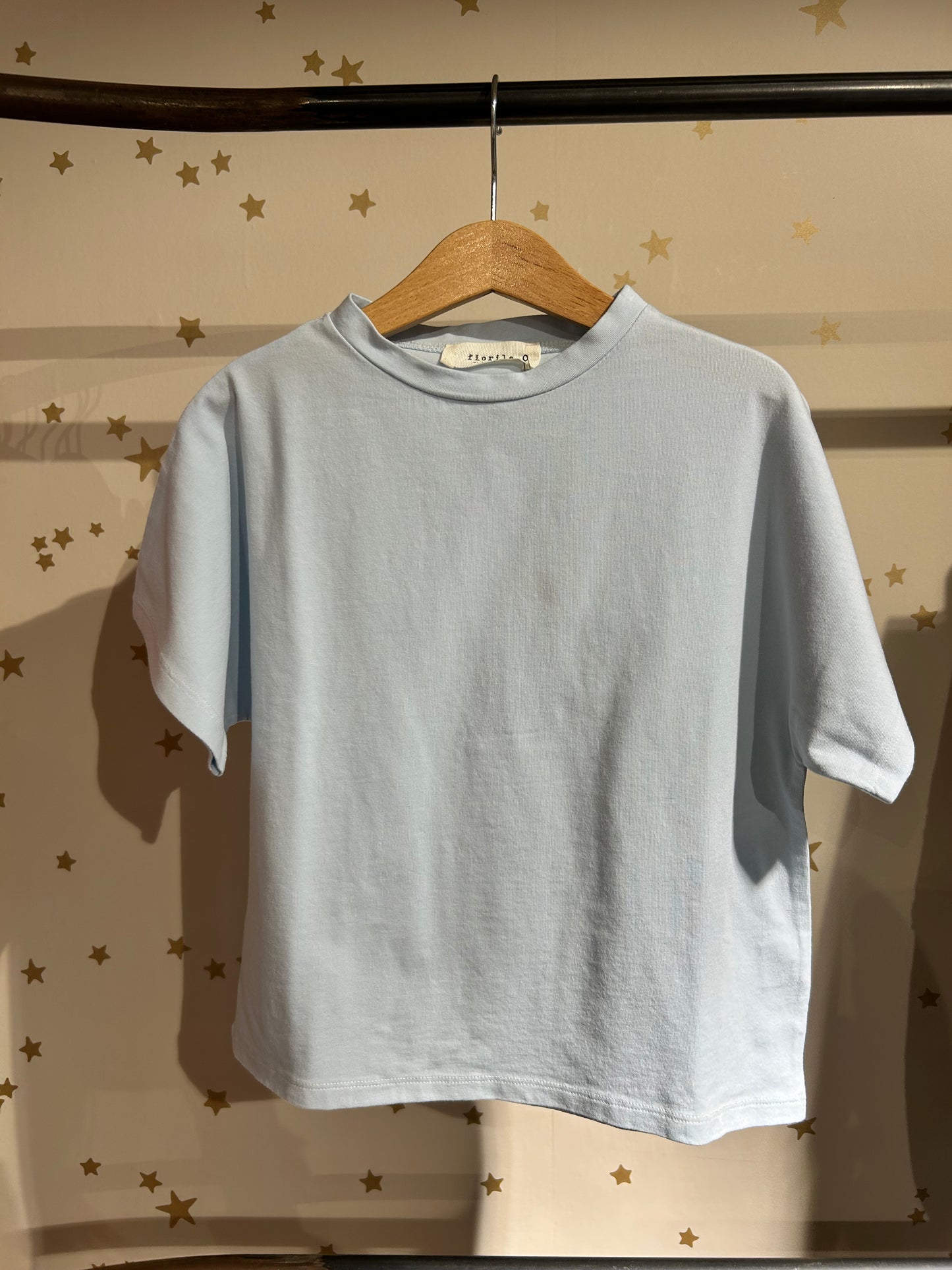 T-shirt azzurra Zucchero Filato