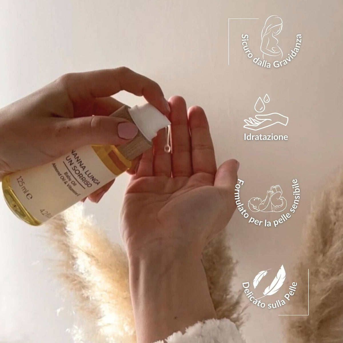 LONG SLEEP WITH A SMILE, Natural Calming Oil 
