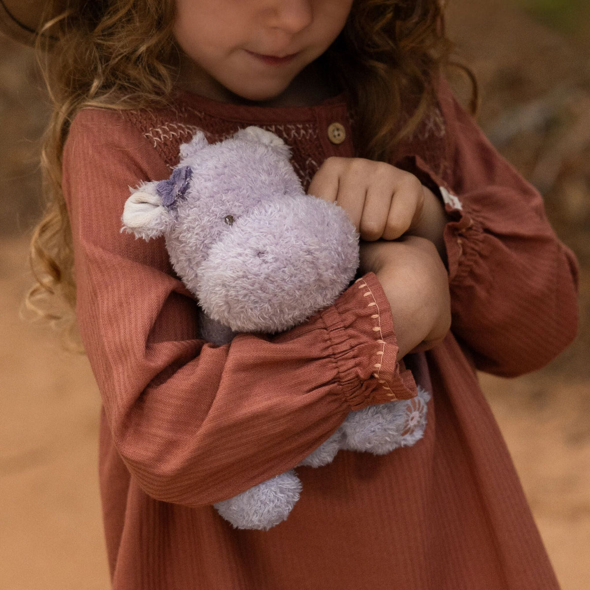 Peluches Ippopotamo 17cm Safari Friends