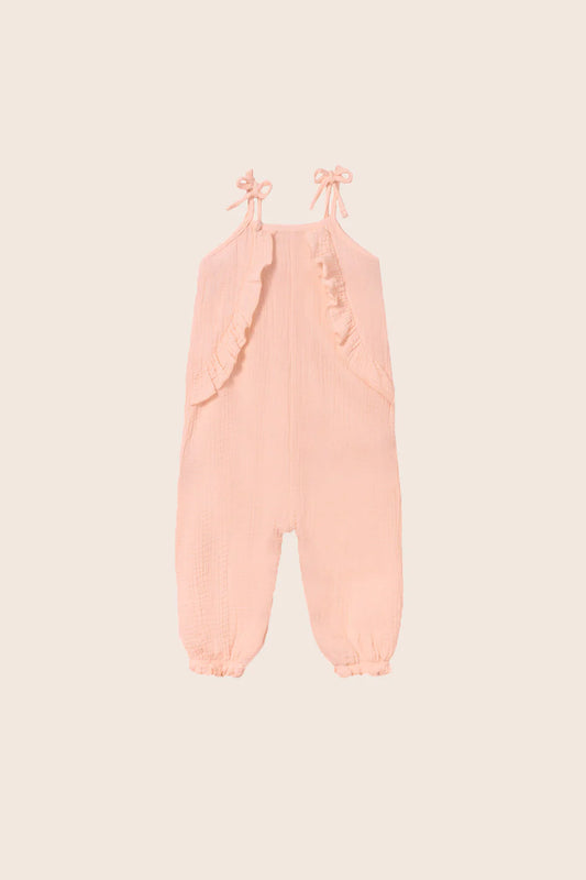 Salopette garza rosa Ember