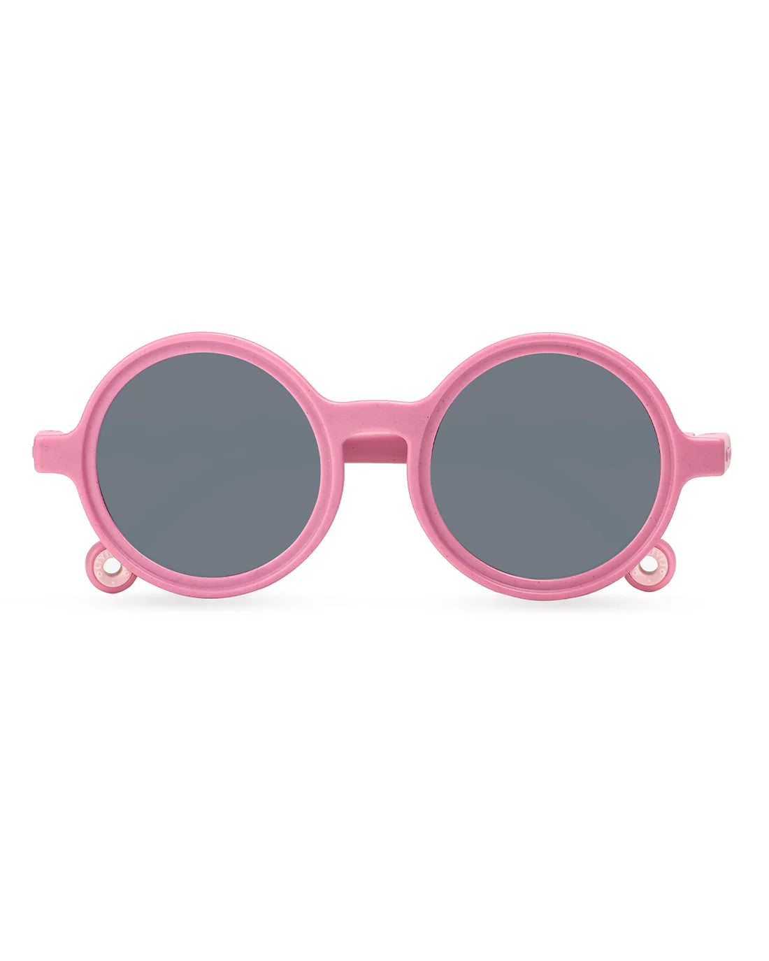 Occhiali da sole rotondi baby rosa Rock Rose 1-3 anni