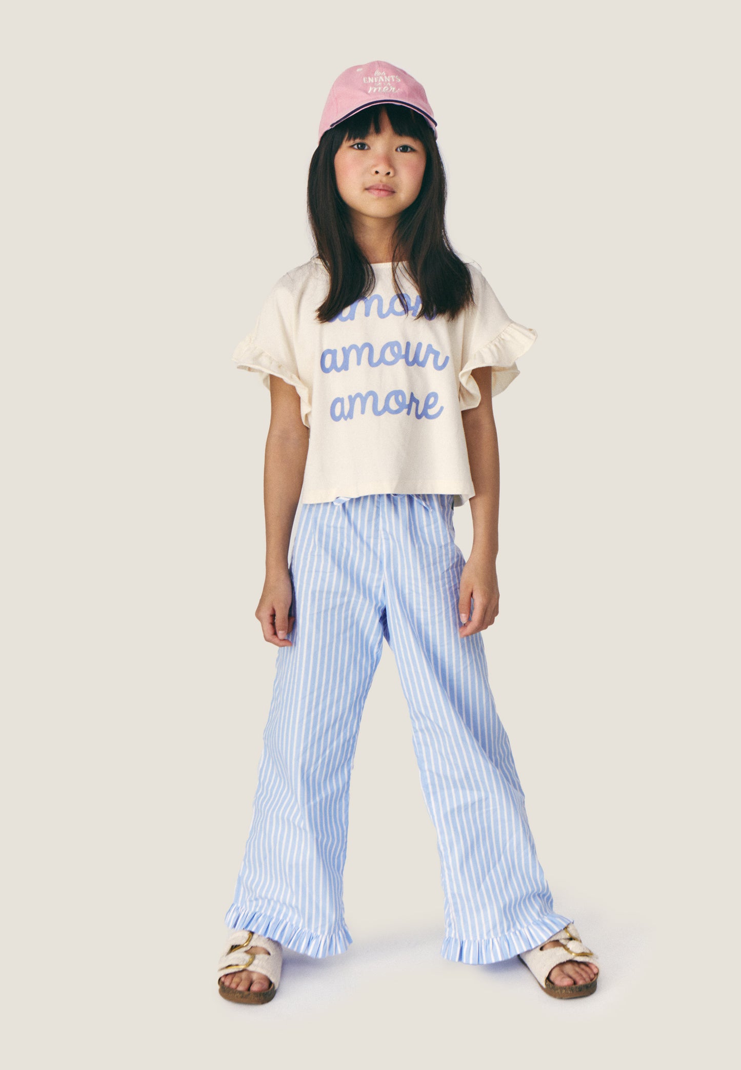 T-shirt Amour avorio