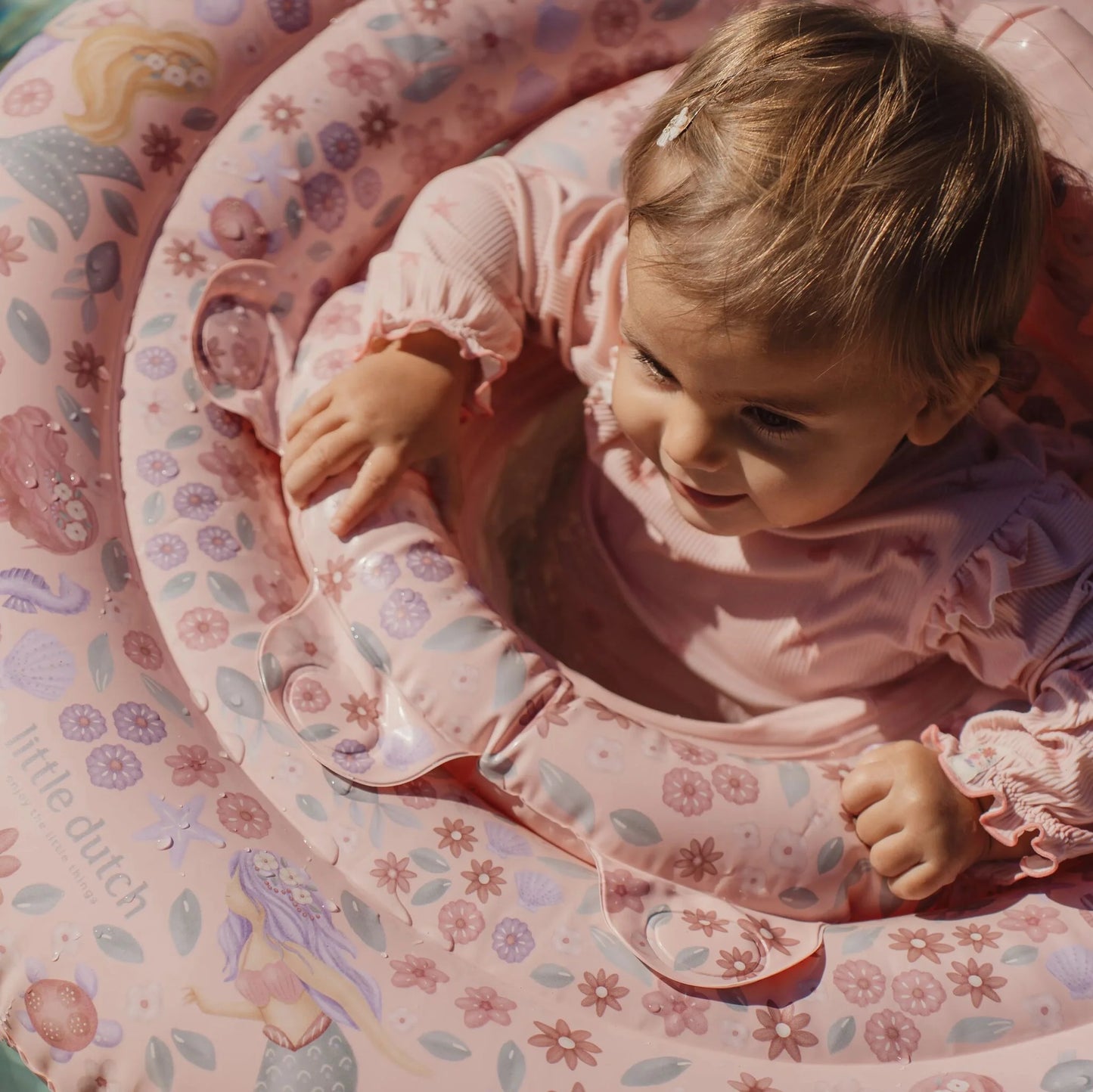 Ciambella gonfiabile baby Dreamy Mermaid 67 cm