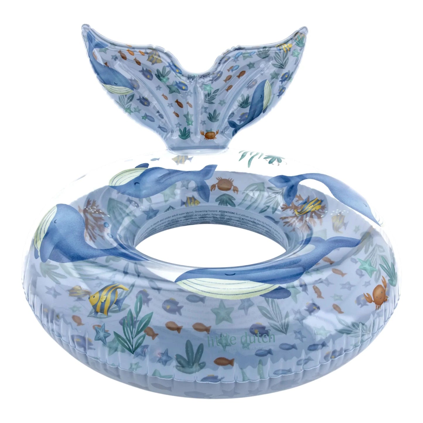 Ciambella gonfiabile blu Ocean World 91 cm